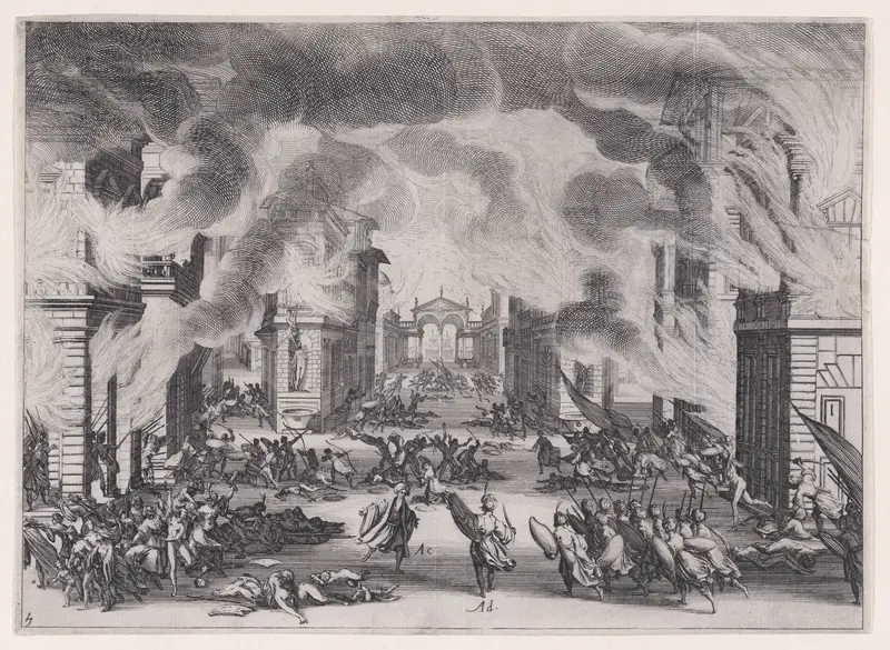 Soliman, 5e Acte, from "Soliman" Wall Art by Jacques Callot - High-Resolution Digital Print