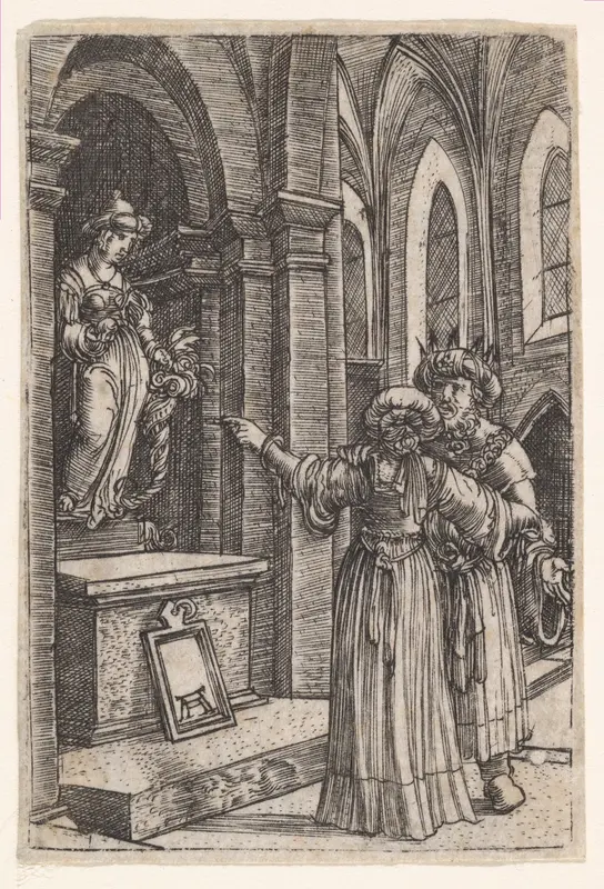 Solomon's Idolatry Wall Art by Albrecht Altdorfer - High-Resolution Digital Print