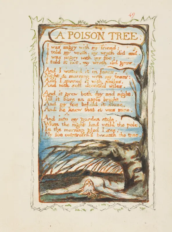 Songs of Experience: A Poison Tree