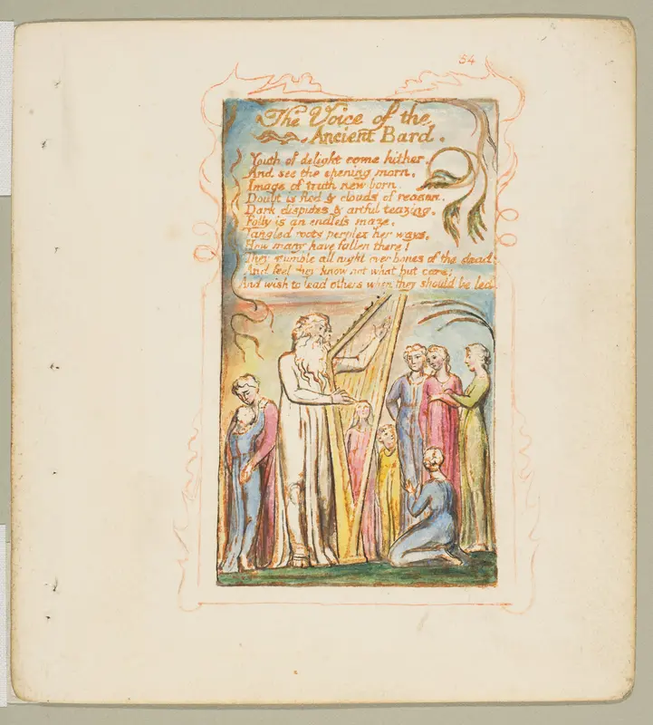 Songs of Experience: The Voice of the Ancient Bard