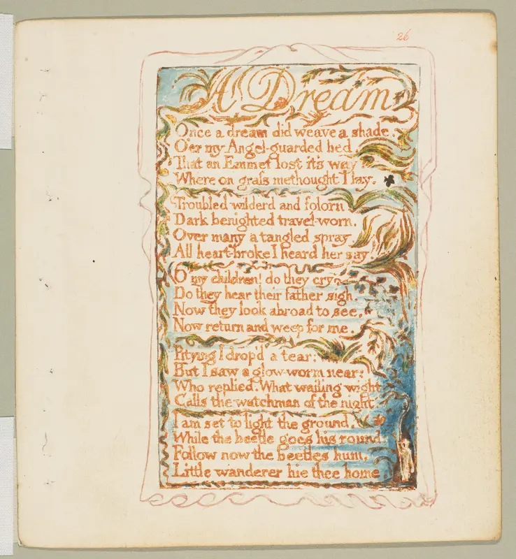 Songs of Innocence: A Dream