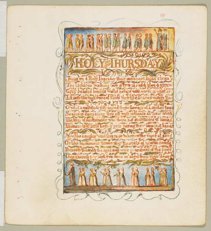 Songs of Innocence: Holy Thursday