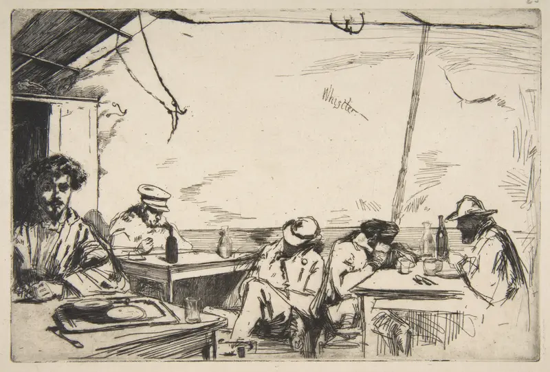 Soupe à trois sous Wall Art by James McNeill Whistler - High-Resolution Digital Print