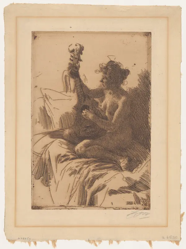Souvenir Wall Art by Anders Zorn - High-Resolution Digital Print