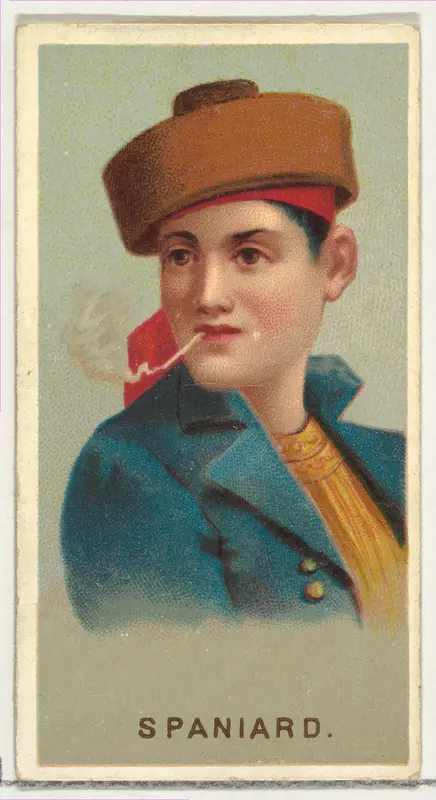 Spaniard, from World's Smokers series (N33) for Allen & Ginter Cigarettes Wall Art by Allen & Ginter - High-Resolution Digital Print