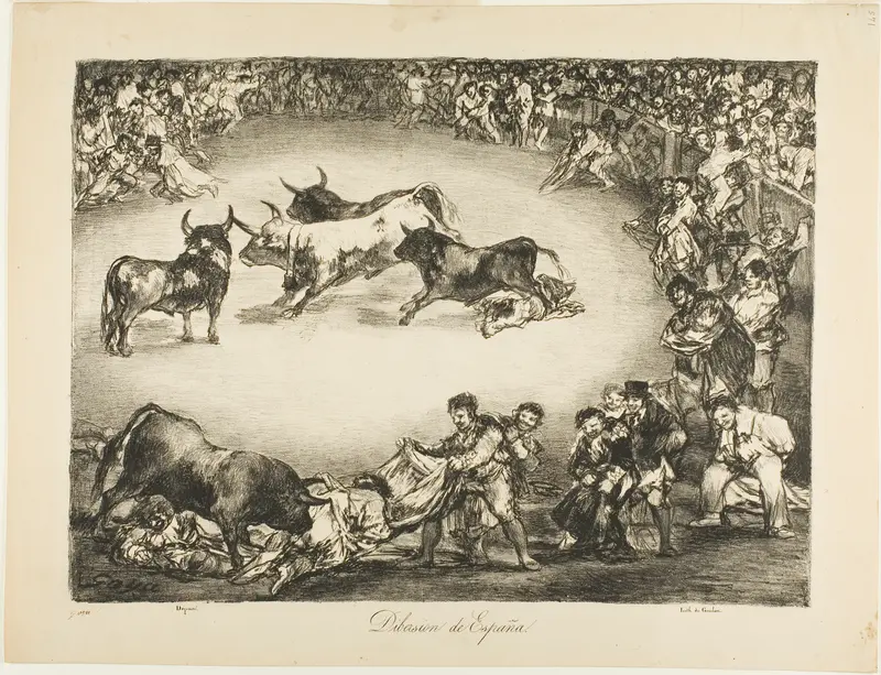 Spanish Entertainment, from The Bulls of Bordeaux