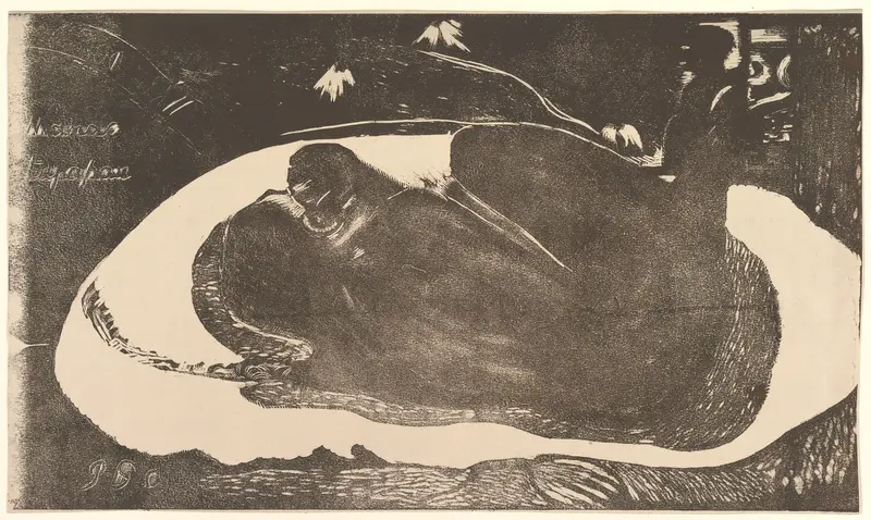 Spirit of the Dead Watching Wall Art by Paul Gauguin - High-Resolution Digital Print
