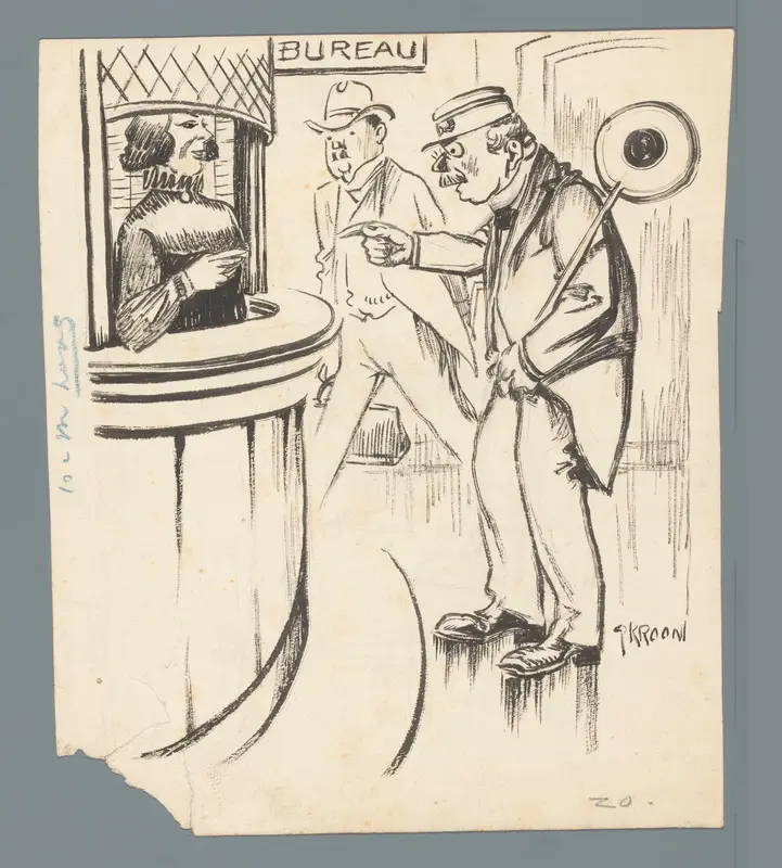 Spoorweginspectie Wall Art by Unknown - High-Resolution Digital Print