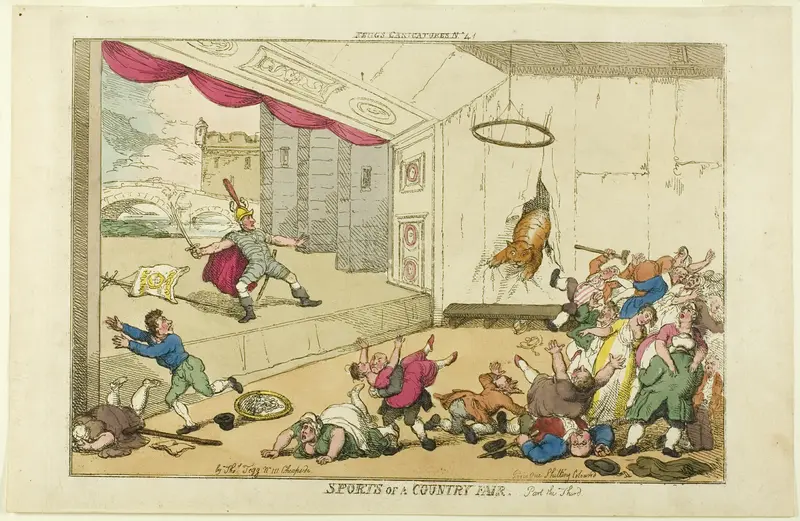 Sports of a Country Fair. Part the Third Wall Art by Thomas Rowlandson - High-Resolution Digital Print