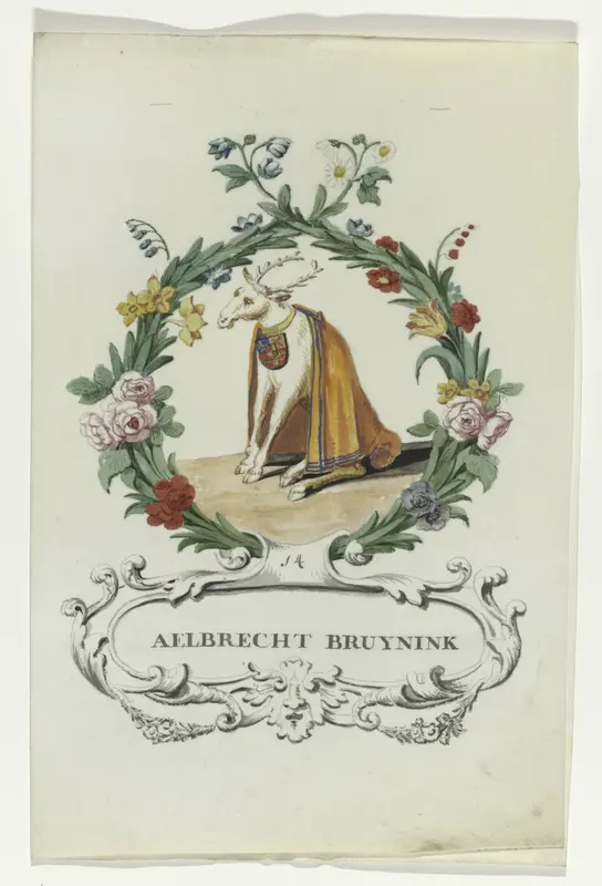 Spotprent van Aelbrecht Bruynink Wall Art by anonymous - High-Resolution Digital Print