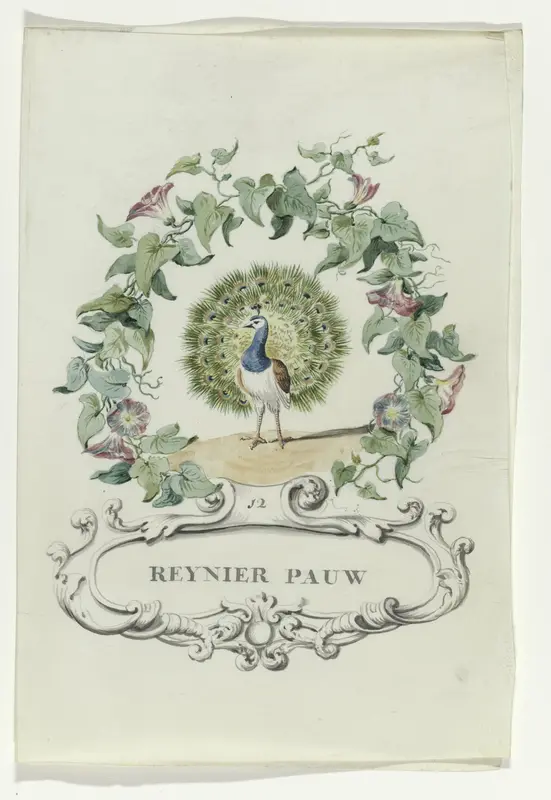 Spotprent van Reynier Pauw Wall Art by anonymous - High-Resolution Digital Print