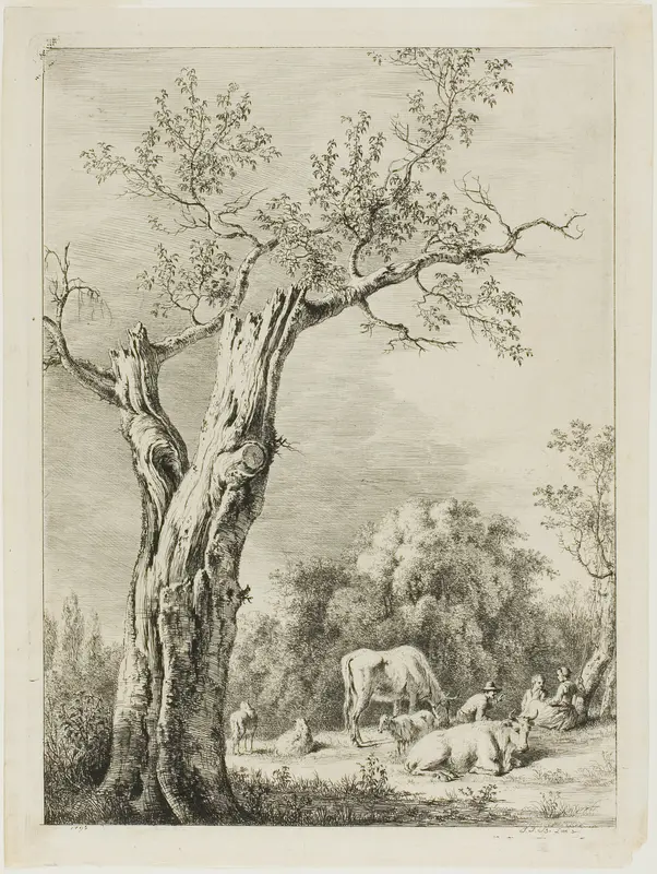 Spring Wall Art by Jean Jacques de Boissieu - High-Resolution Digital Print
