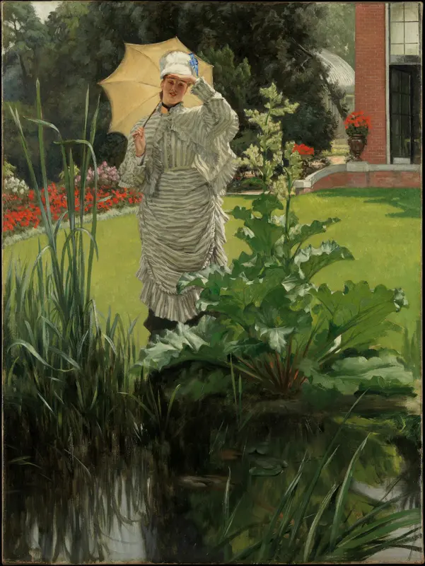 Spring Morning Wall Art by James Tissot - High-Resolution Digital Print