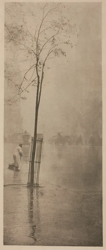 Spring Showers Wall Art by Alfred Stieglitz - High-Resolution Digital Print