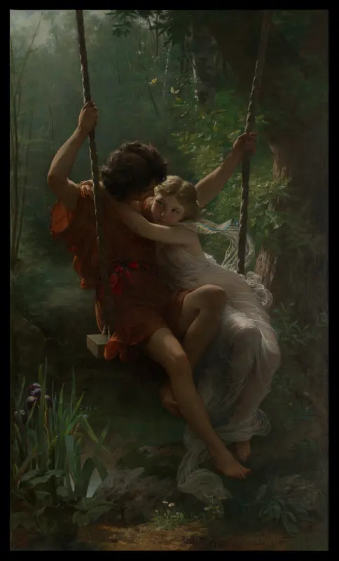 Springtime Wall Art by Pierre-Auguste Cot - High-Resolution Digital Print