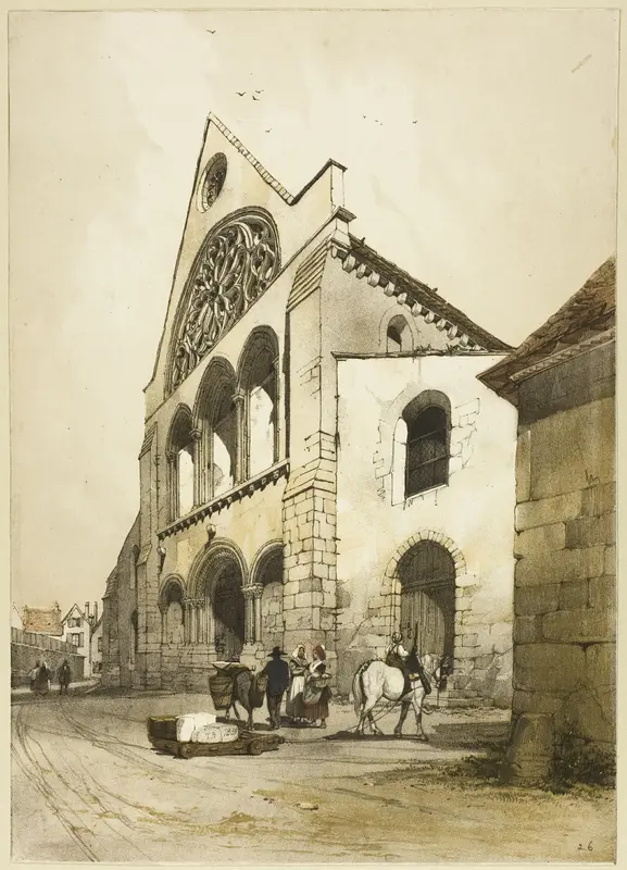 St. Andre, Chartres Wall Art by Thomas Shotter Boys - High-Resolution Digital Print