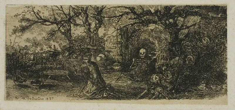 St. Anthony and Death