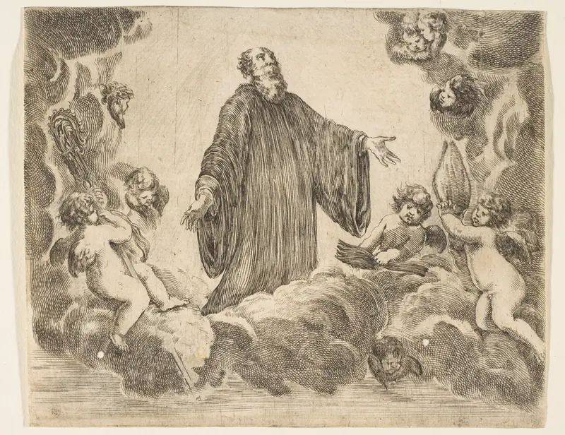 St. Anthony, Archbishop of Florence Wall Art by Stefano della Bella - High-Resolution Digital Print