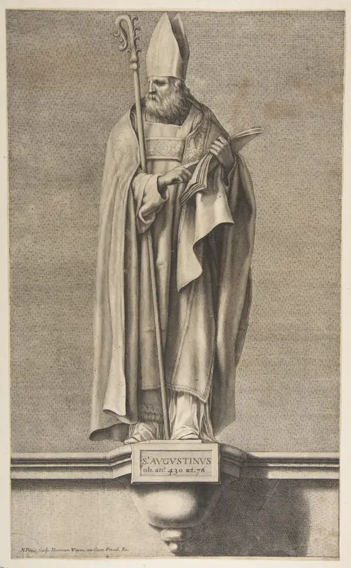 St. Augustine Wall Art by Nicolas Pitau - High-Resolution Digital Print