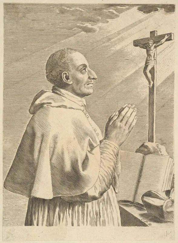St. Charles Borromeo Wall Art by Claude Mellan - High-Resolution Digital Print