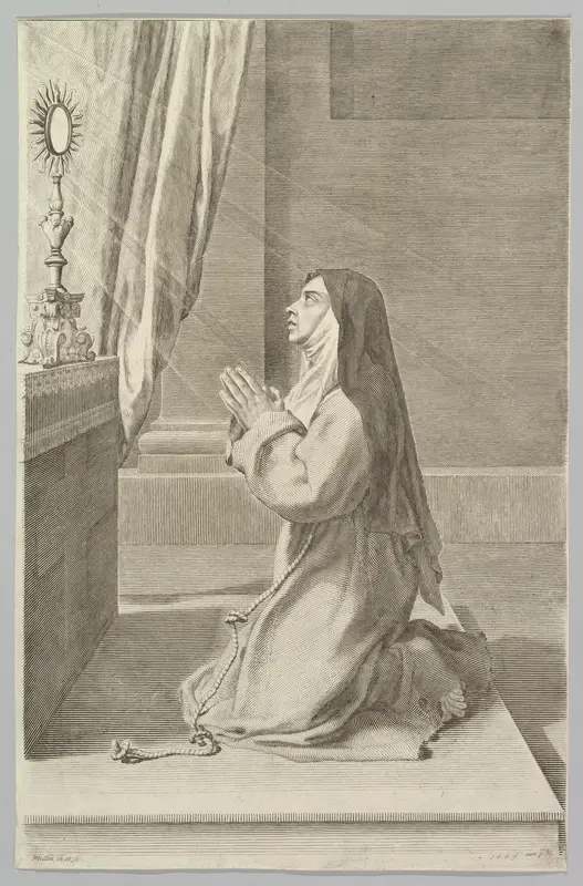 St. Claire Wall Art by Claude Mellan - High-Resolution Digital Print