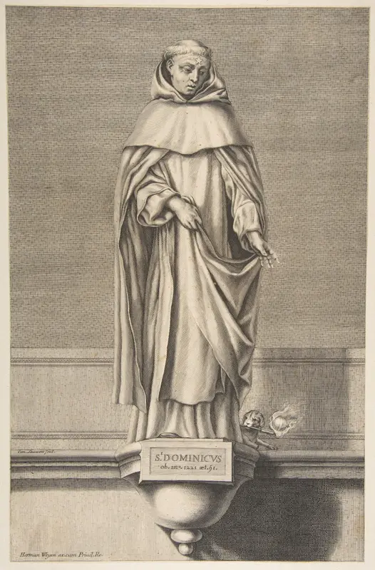 St. Dominic Wall Art by Conrad Lauwers - High-Resolution Digital Print