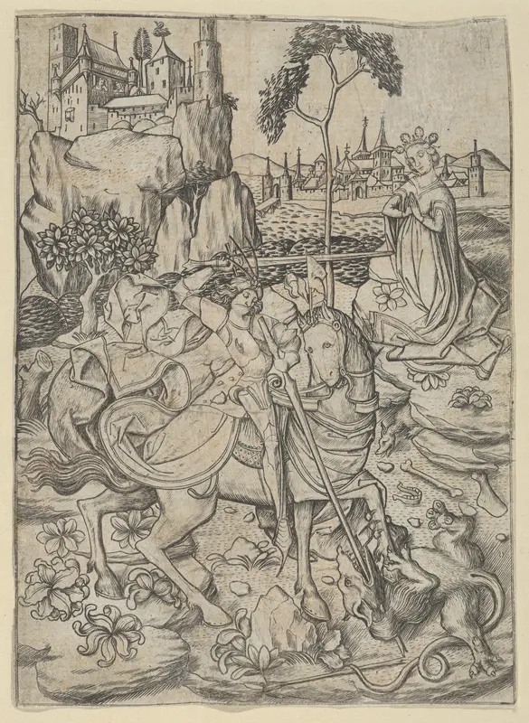 St. George, from the series The Apostles