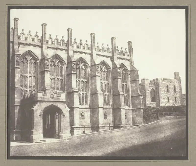 St. George's Chapel, Windsor Wall Art by William Henry Fox Talbot - High-Resolution Digital Print
