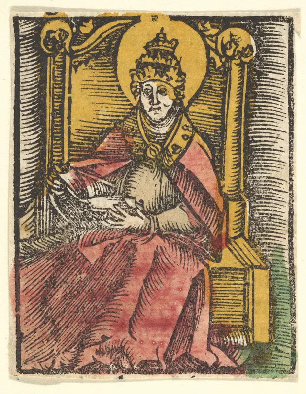 St. Gregory (copy) Wall Art by Hans Baldung (called Hans Baldung Grien) - High-Resolution Digital Print