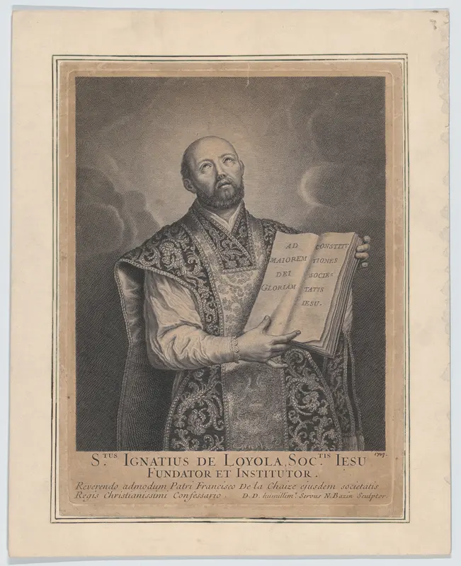 St. Ignatius of Loyola Wall Art by Nicolas Bazin - High-Resolution Digital Print
