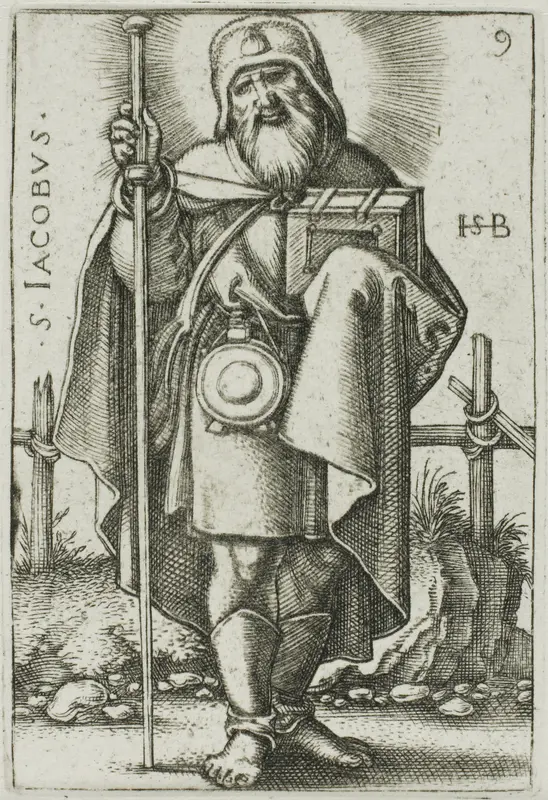 St. James Major, plate 9 from The Twelve Apostles