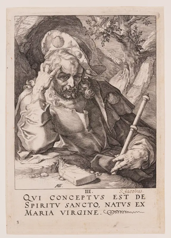 St James the Great, from Christ, the Apostles and St Paul with the Creed