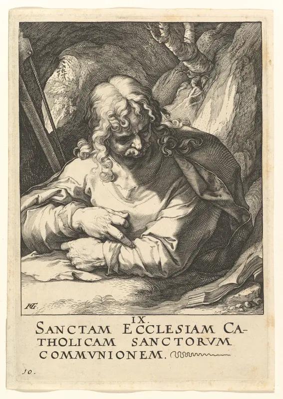 St. James the Less, from "Christ, the Apostles and St. Paul with the Creed"