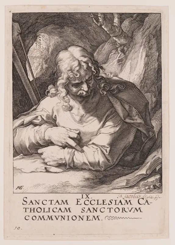 St James the Less, from Christ, the Apostles and St Paul with the Creed