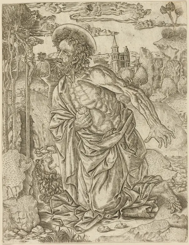 St. Jerome in Penitence Wall Art by Unknown artist - High-Resolution Digital Print
