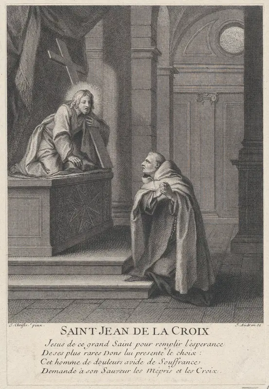 St John of the Cross Wall Art by Jean Audran - High-Resolution Digital Print