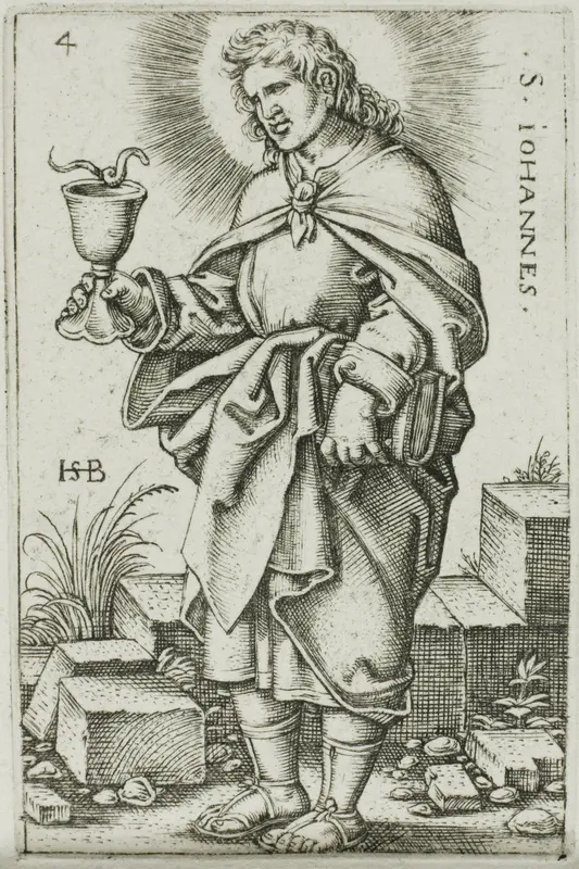 St. John, plate 4 from The Twelve Apostles