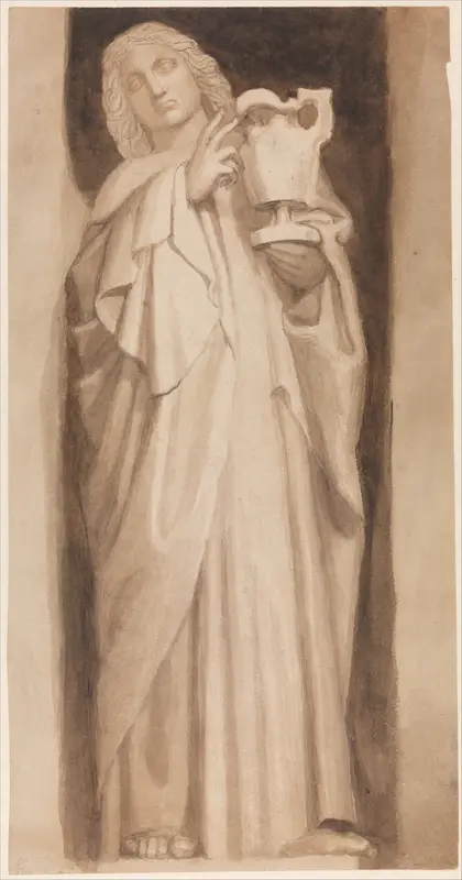 St. John the Evangelist Wall Art by John Flaxman - High-Resolution Digital Print