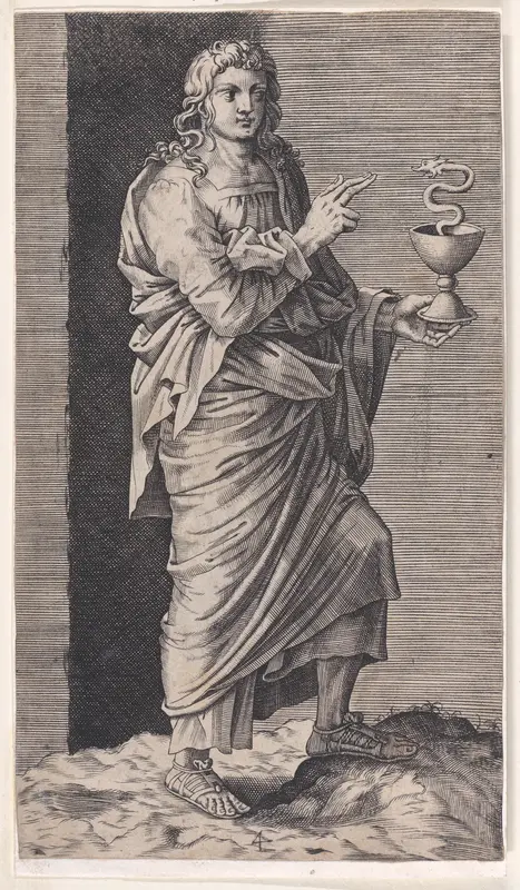 St. John the Evangelist, from "Christ and the Apostles" Wall Art by Lambert Suavius - High-Resolution Digital Print