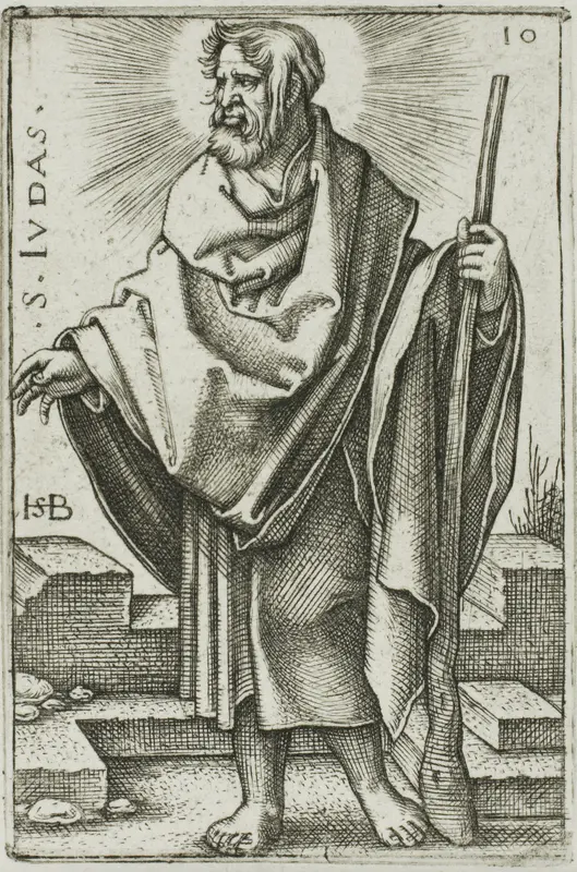 St. Jude, plate 10 from The Twelve Apostles