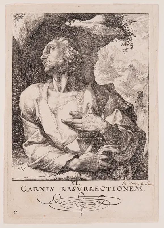 St Jude Thaddeus, from Christ, the Apostles and St Paul with the Creed