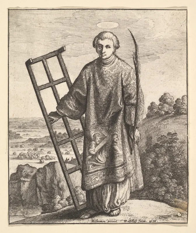 St. Lawrence Wall Art by Wenceslaus Hollar - High-Resolution Digital Print