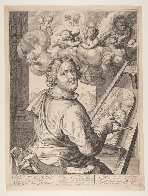 St Luke Painting the Virgin