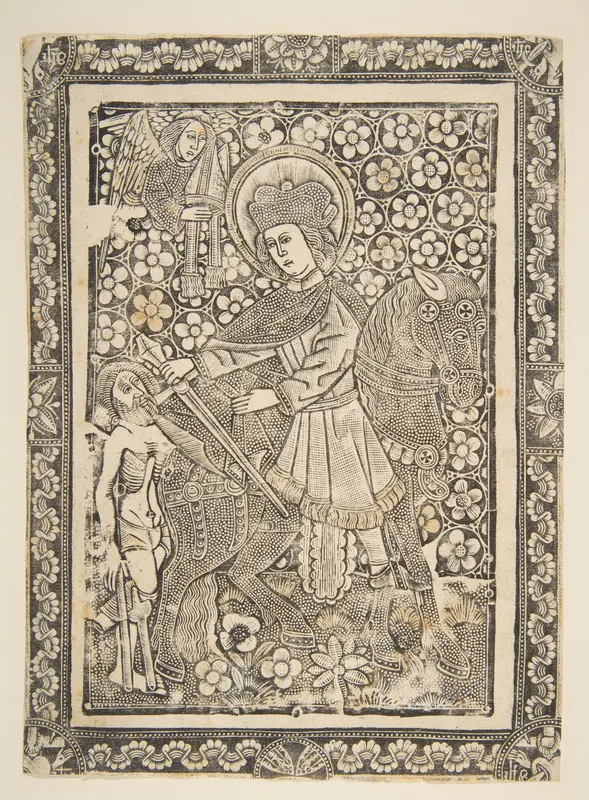 St. Martin Wall Art by Anonymous, German, 15th century - High-Resolution Digital Print