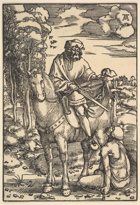St. Martin Wall Art by Hans Baldung (called Hans Baldung Grien) - High-Resolution Digital Print