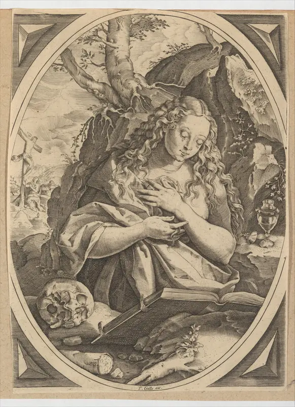 St. Mary Magdalen Penitent Wall Art by Anonymous - High-Resolution Digital Print