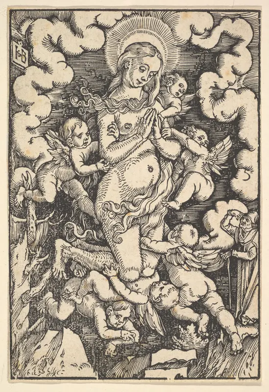 St. Mary Magdalen Wall Art by Hans Baldung (called Hans Baldung Grien) - High-Resolution Digital Print
