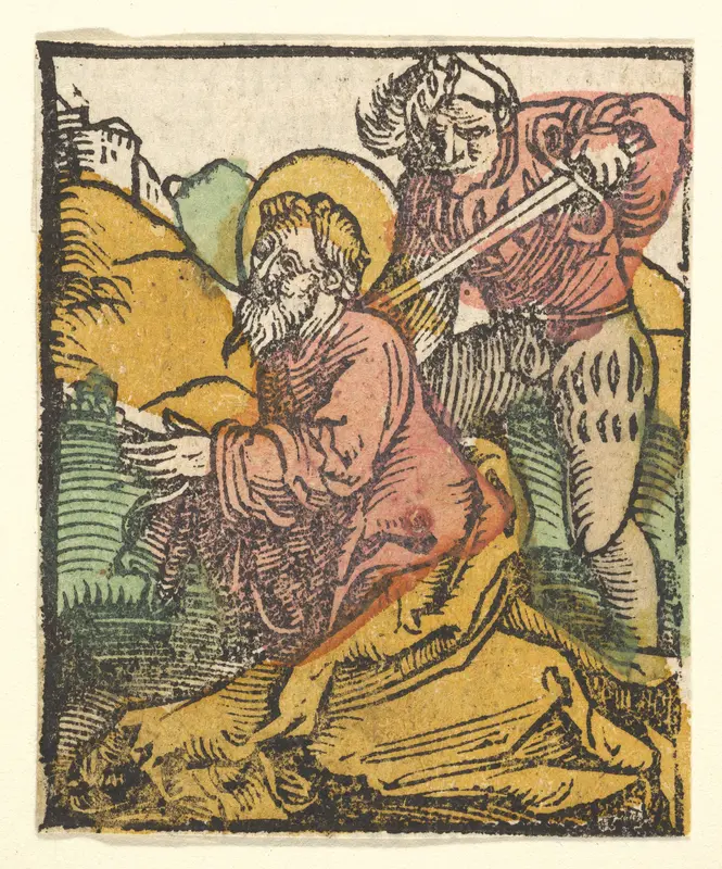 St. Matthew (copy) Wall Art by Hans Baldung (called Hans Baldung Grien) - High-Resolution Digital Print