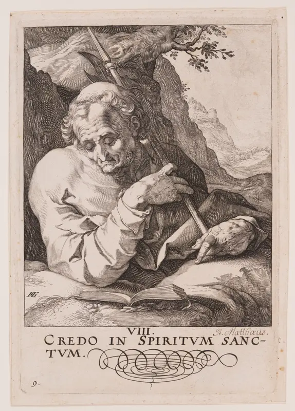 St Matthew, from Christ, the Apostles and St Paul with the Creed