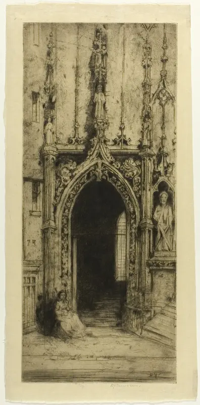 St. Merri Wall Art by David Young Cameron - High-Resolution Digital Print